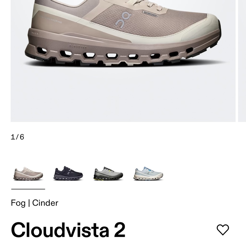 On Cloud: Cloudvista 2 Waterproof - Women's Shoes - Retail $180